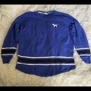 Vs pink long sleeve sweater top